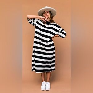 Ozzy Dress in Stripes